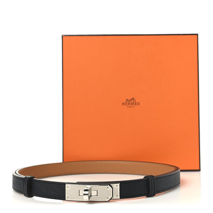 Hermes Epsom Kelly Belt Black 4 of 4