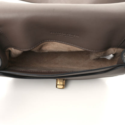 Bottega Veneta Nappa Intrecciato BV Luna Shoulder Bag New Steel 5 of 9