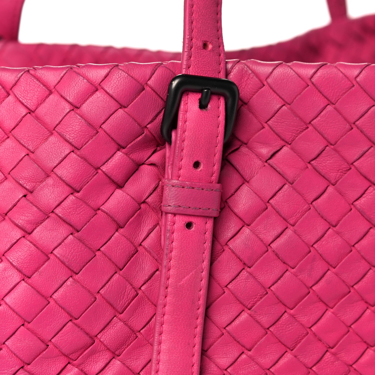 Bottega Veneta Nappa Intrecciato Large Seamless Tote Fuchsia 16 of 27