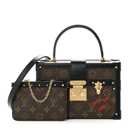 Louis Vuitton Monogram Petite Malle V Black 1 of 11