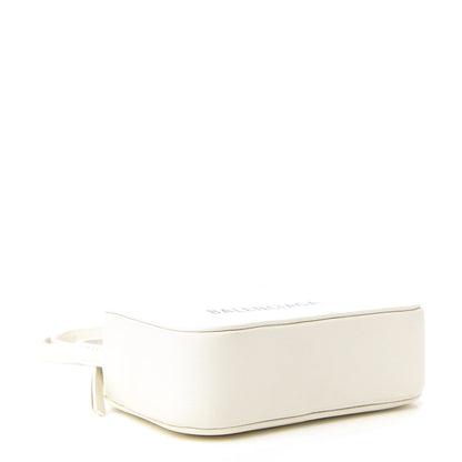 Balenciaga Calfskin Logo XS Everyday Camera Bag White 4 of 8