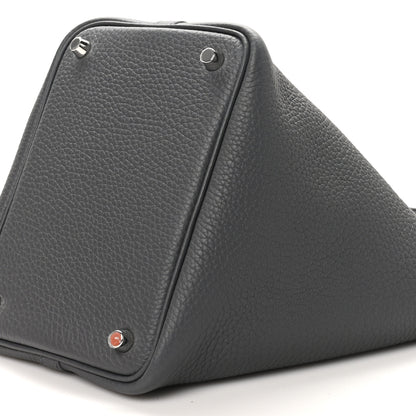 Hermes Taurillon Clemence Picotin Lock 18 PM Ardoise 10 of 11