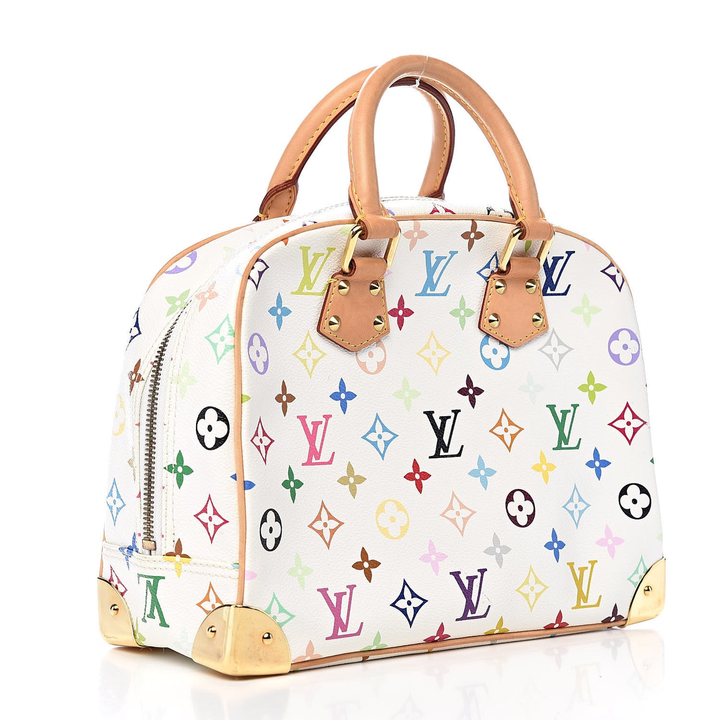 Monogram Multicolor Trouville White