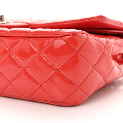 Chanel Patent Quilted Medium Double Flap Fuchsia 9 of 15