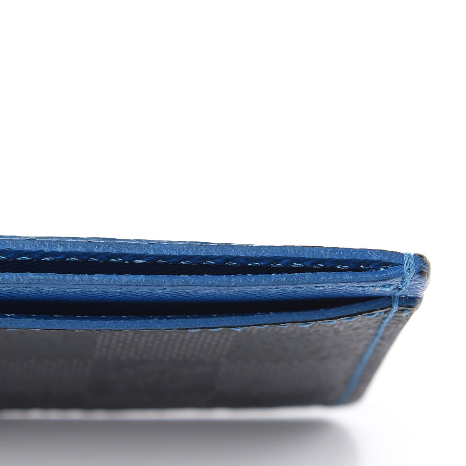 Louis Vuitton Damier Graphite Card Holder Blue 10 of 10