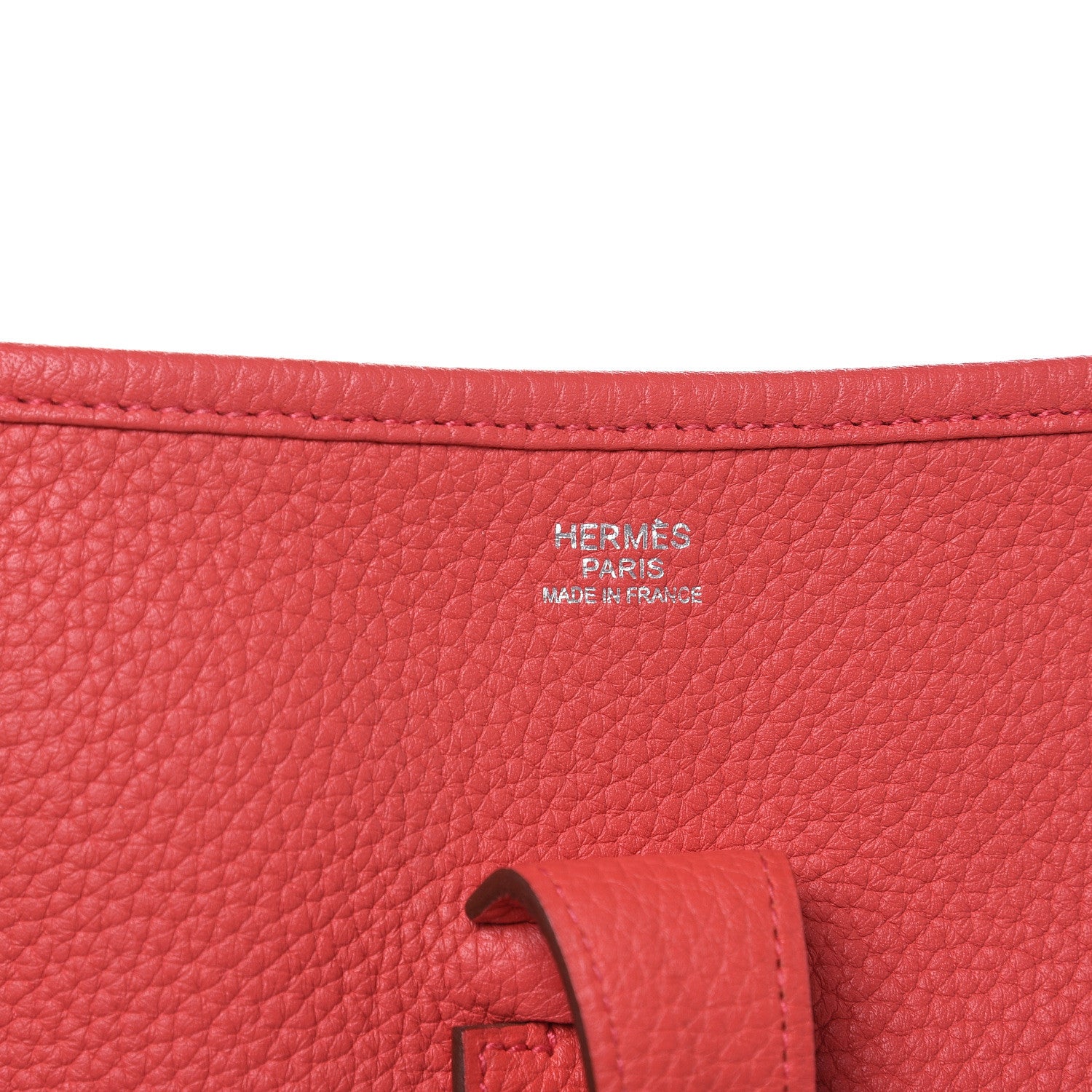 Hermes Taurillon Clemence Evelyne III GM Bougainvillea 6 of 11