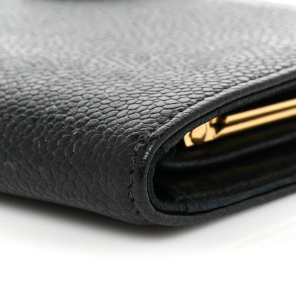 Chanel Caviar Timeless CC French Wallet Black 11 of 15