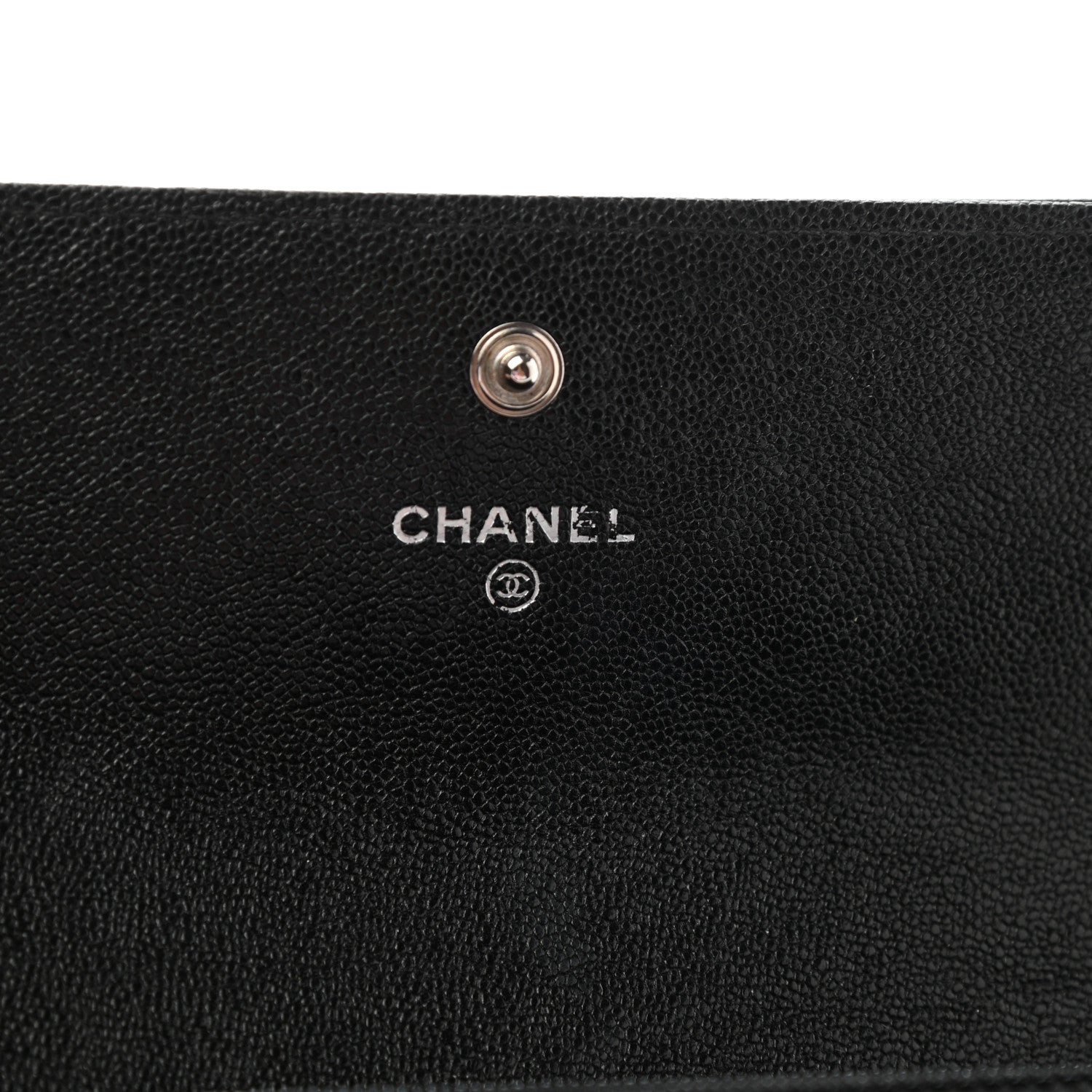 Chanel Caviar Quilted Long Boy Flap Wallet Black 6 of 9