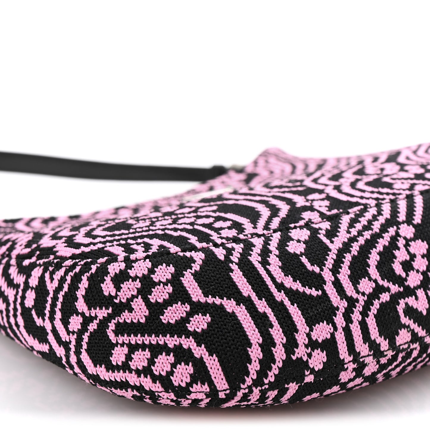 Maglia Jacquard Cleo Shoulder Bag Black Rosa