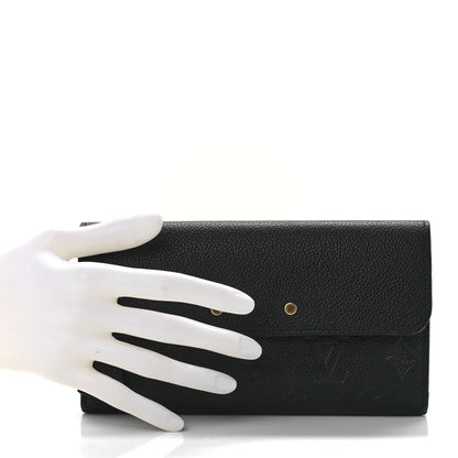 Louis Vuitton Empreinte Pont-Neuf Wallet Black 2 of 11