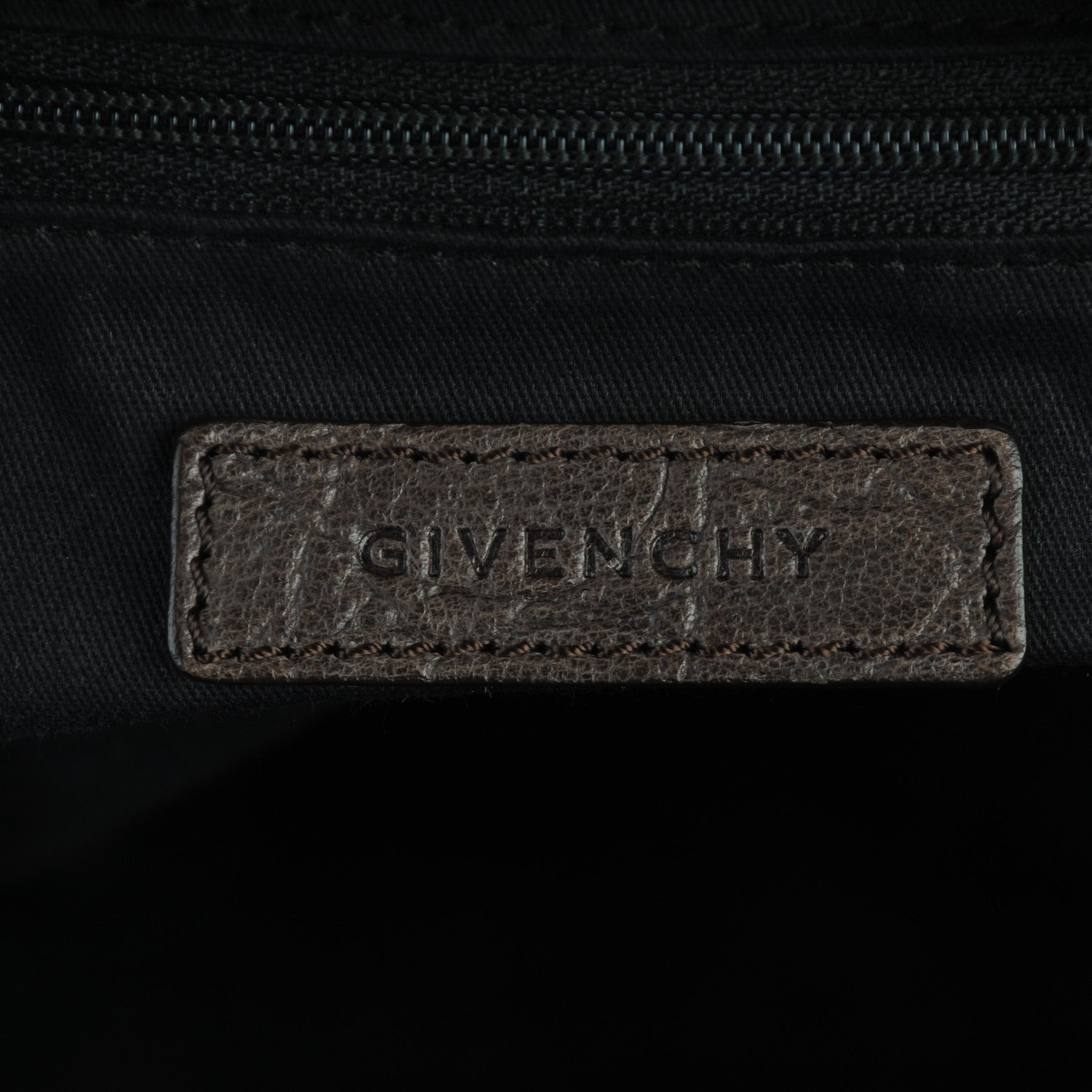 Givenchy Lambskin Crocodile Embossed Medium Antigona Grey 6 of 10