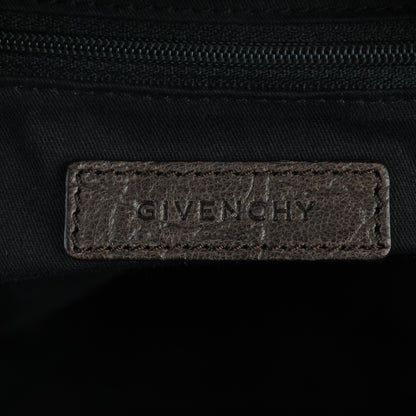 Givenchy Lambskin Crocodile Embossed Medium Antigona Grey 6 of 10