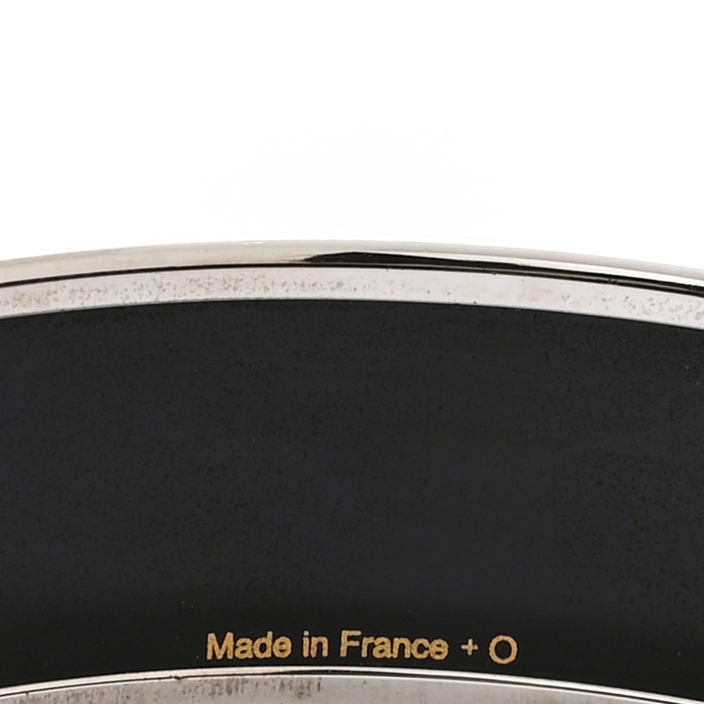 Enamel Wide Printed Capitales Bracelet 65