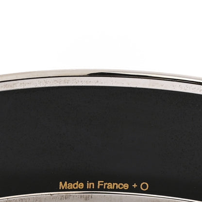 Hermes Enamel Wide Printed Capitales Bracelet 65 5 of 6