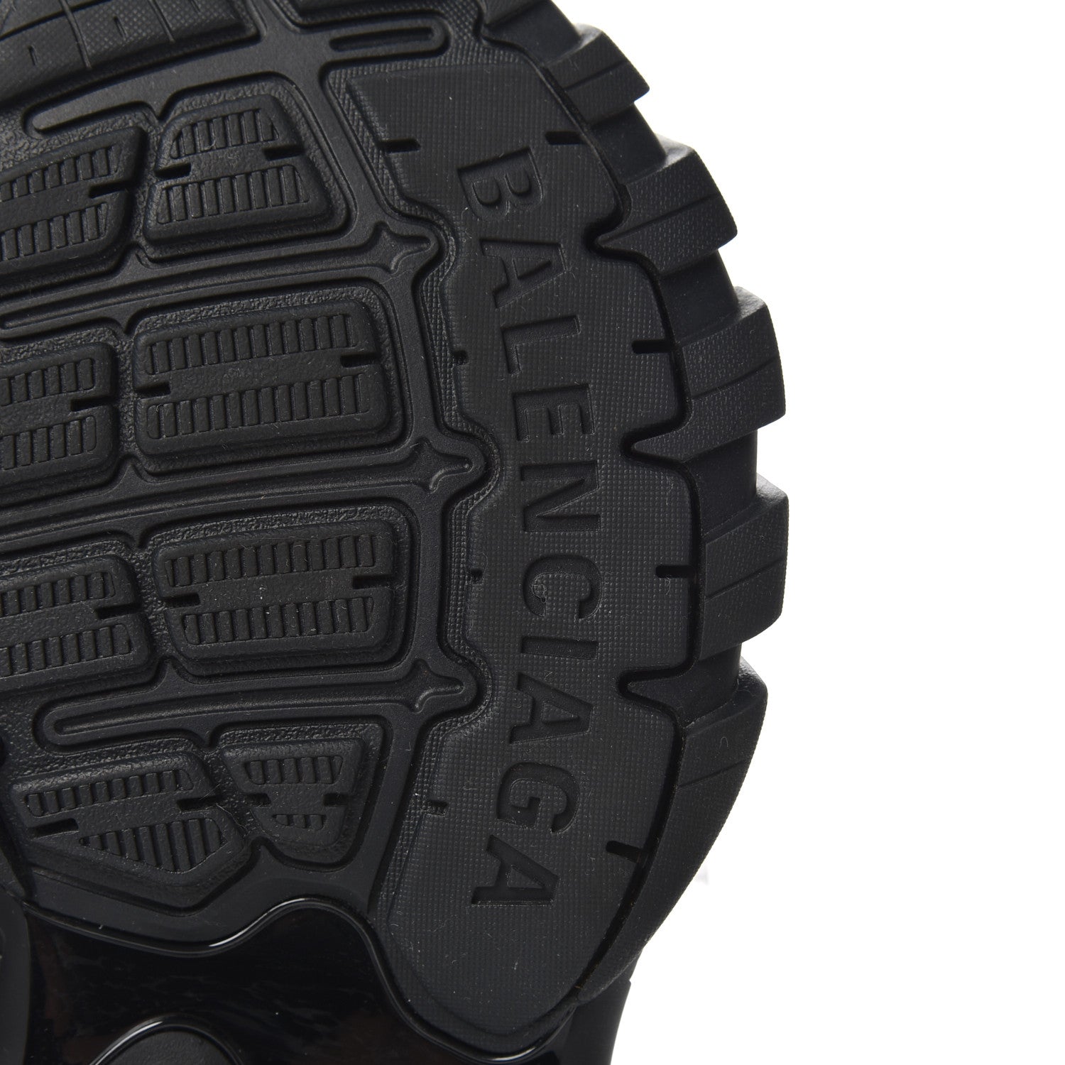 Balenciaga Neoprene Rubber Womens Track Sandals 38 Black 6 of 12