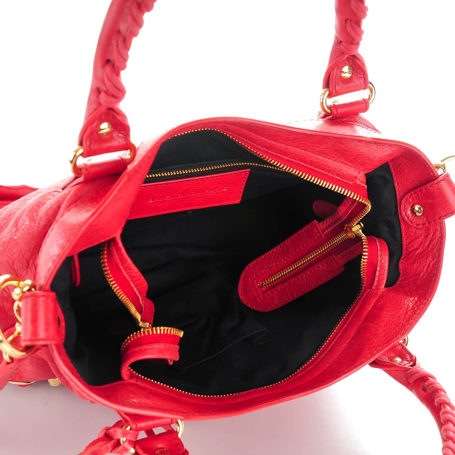 Balenciaga Agneau Giant 12 Gold Hardware Town Rouge Cardinal 5 of 7