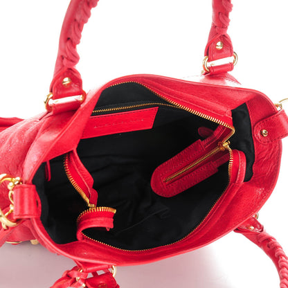 Balenciaga Agneau Giant 12 Gold Hardware Town Rouge Cardinal 5 of 7