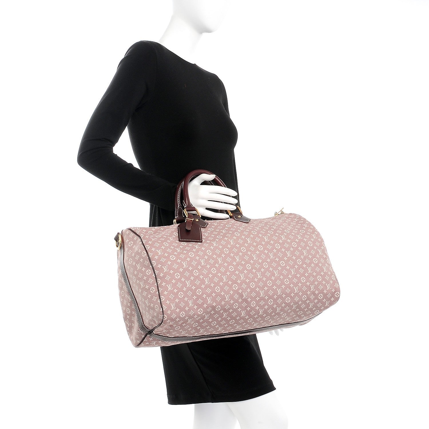 Louis Vuitton Monogram Idylle Speedy Voyage Bandouliere 45 Sepia 2 of 16