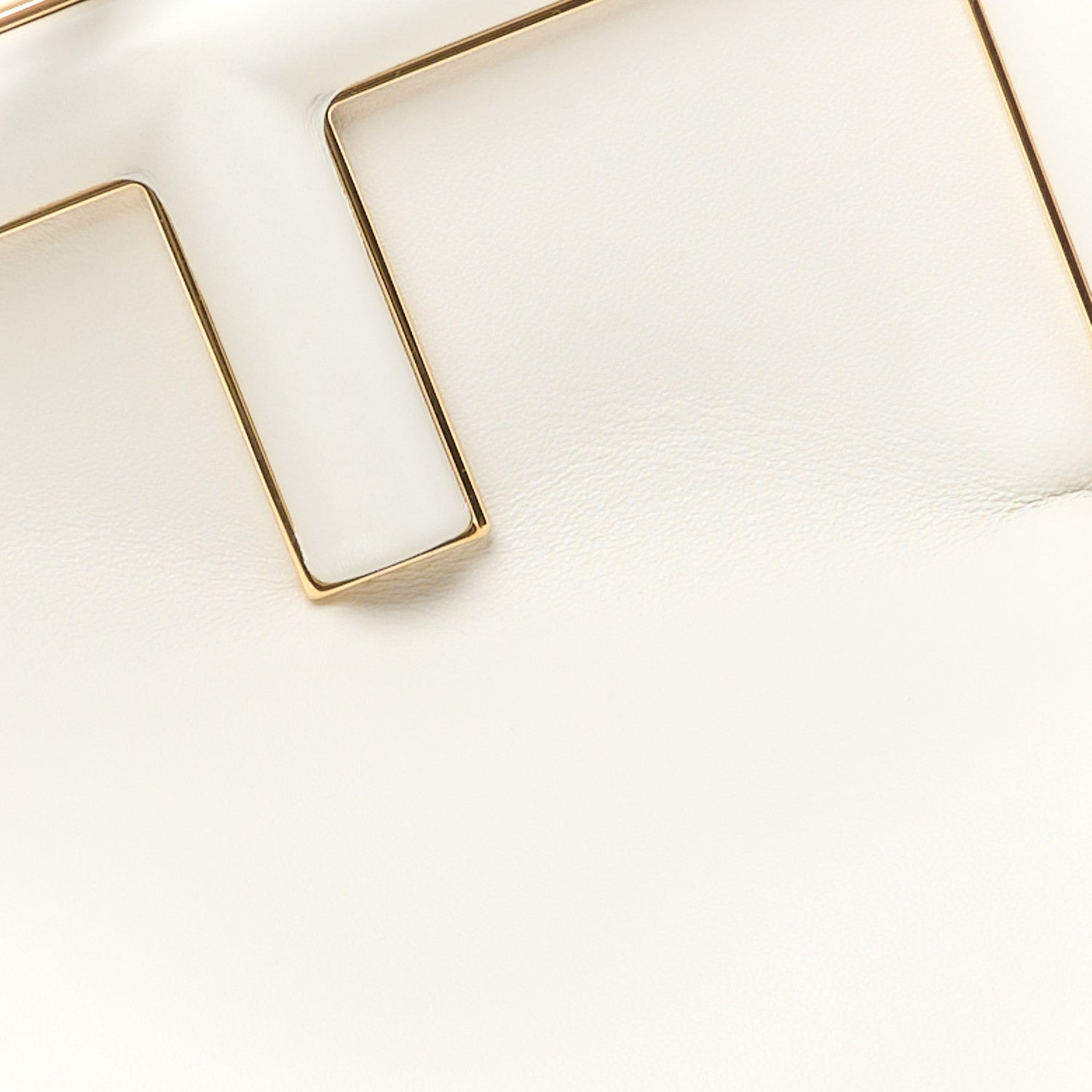Fendi Shiny Nappa Midi Fendi First White 9 of 11
