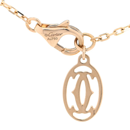 Cartier 18K Yellow Gold Diamond LM D'Amour Pendant Necklace 4 of 5