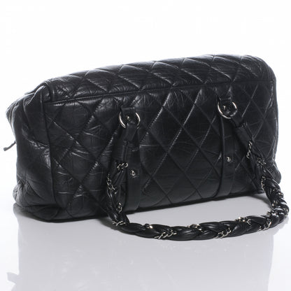 Chanel Ligne Large Duffel Bag Black 3 of 7
