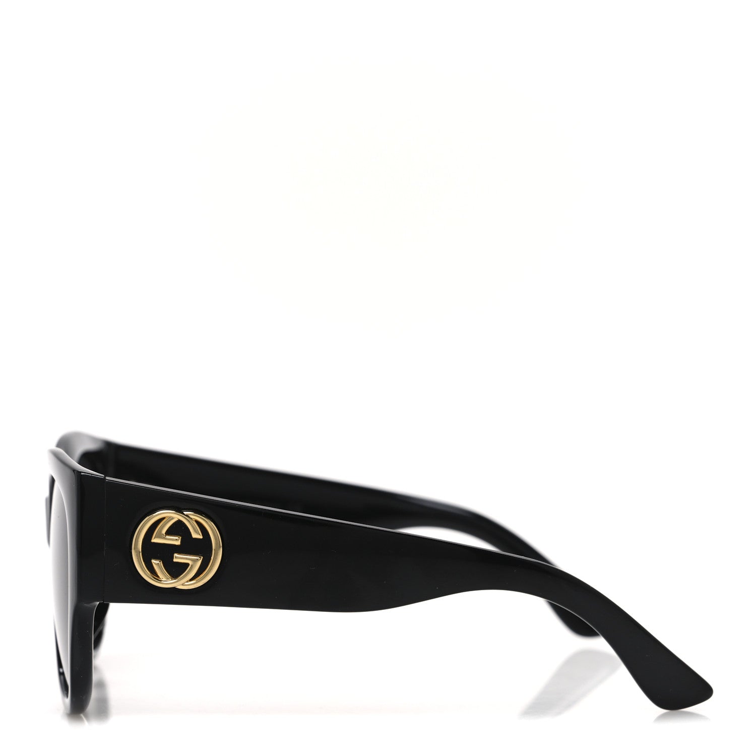 Gucci Acetate Square Frame Sunglasses GG0142SA Black 3 of 8