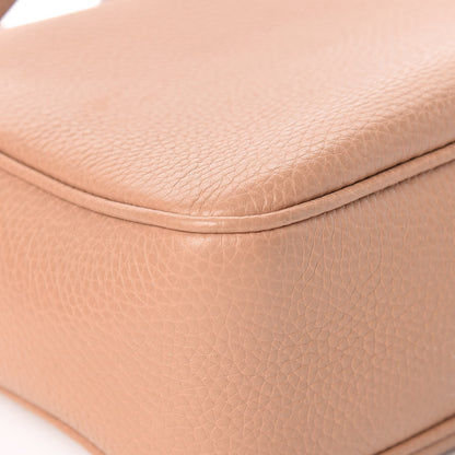 Gucci Pebbled Calfskin Small Soho Disco Bag Rose Beige 11 of 12