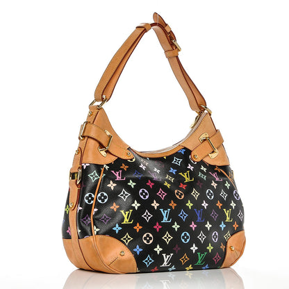 Louis Vuitton Monogram Multicolor Greta Black 3 of 14