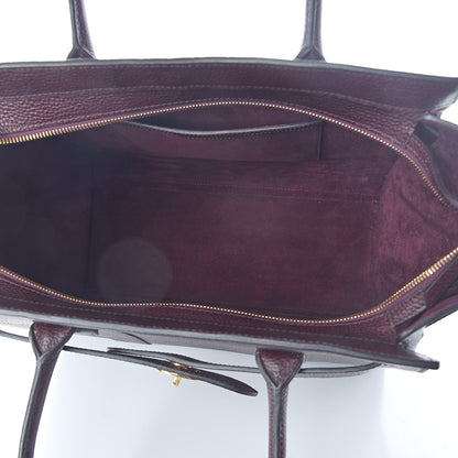Mulberry Grain Vegetable Tanned Calfskin Zipped Bayswater Oxblood 5 of 12