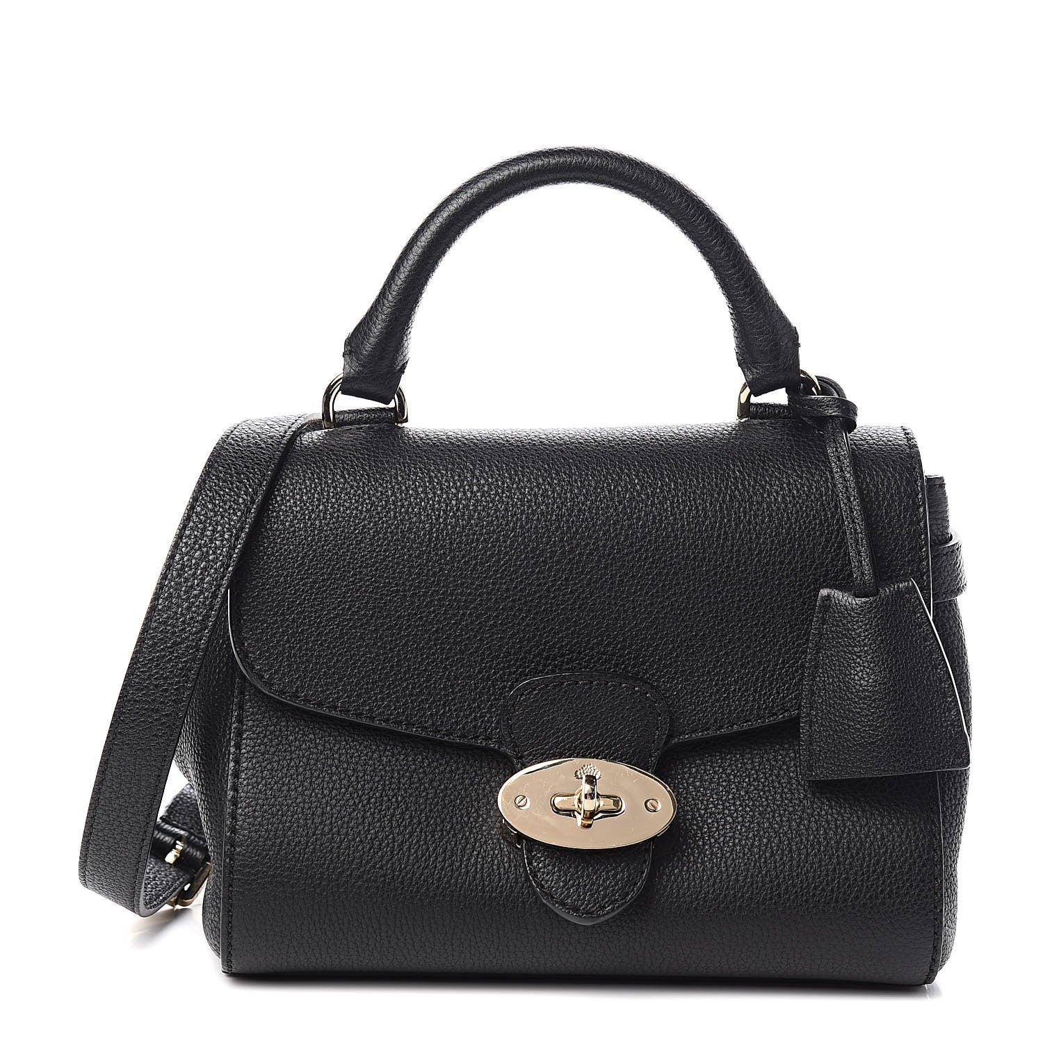 Mulberry Grainy Calfskin Small Primrose Black 1 of 11