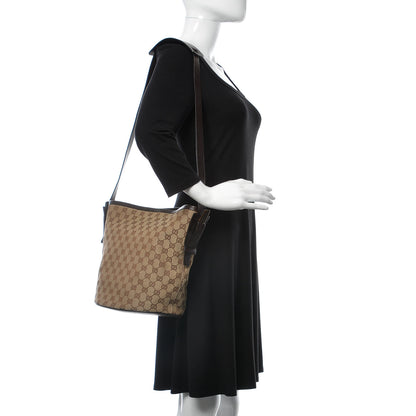 Gucci Monogram Bucket Messenger Dark Brown 2 of 15