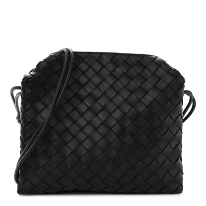 Bottega Veneta Nappa Intrecciato Medium Loop Camera Bag Black 1 of 9