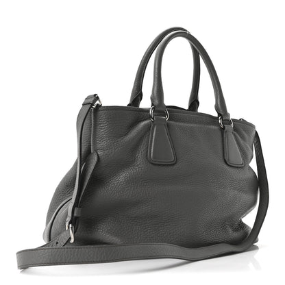 Prada Vitello Daino Tote Marmo 3 of 10