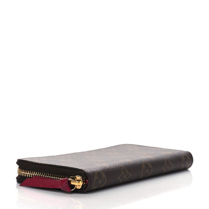Louis Vuitton Monogram Clemence Wallet Fuchsia 4 of 7