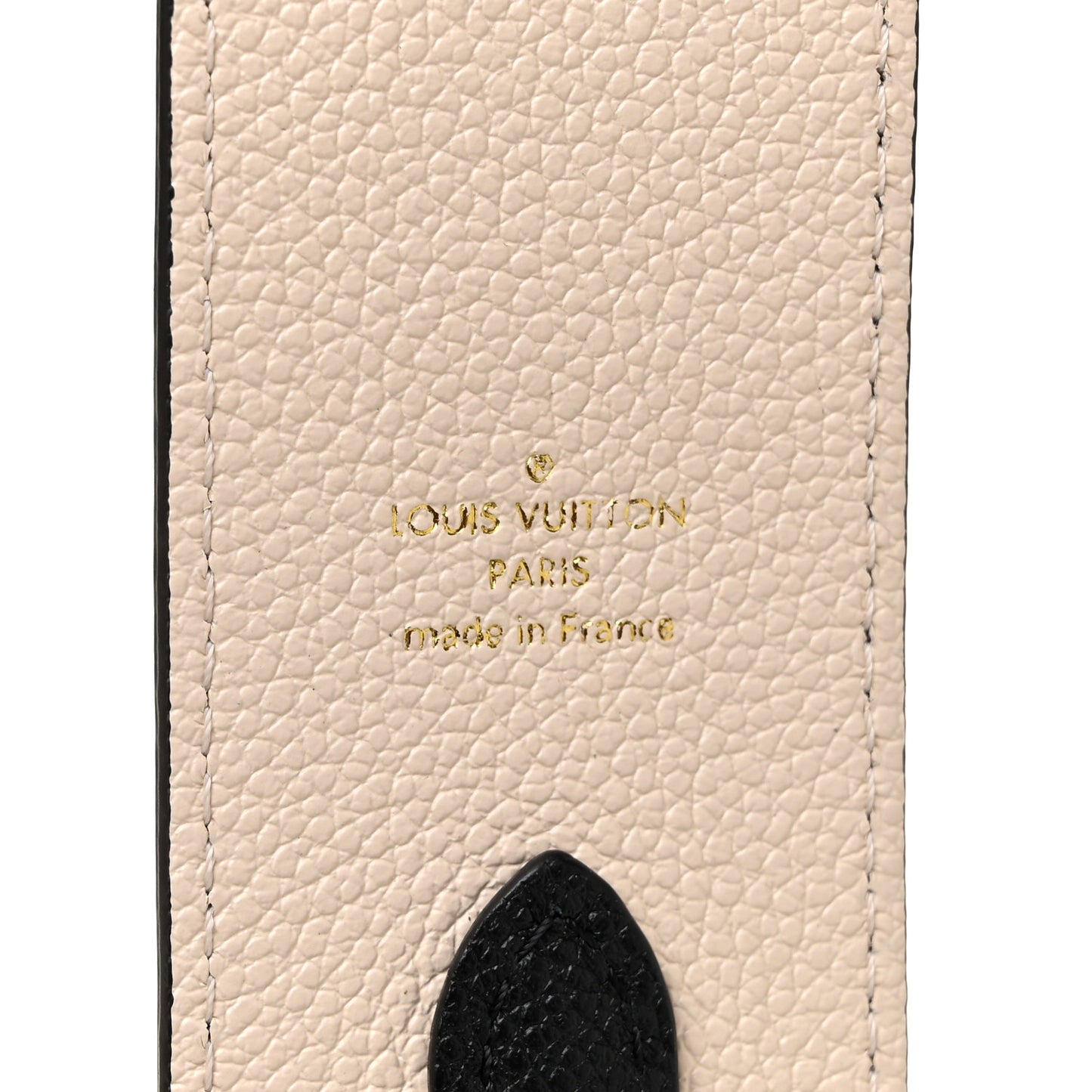 Empreinte Monogram Bandouliere Shoulder Strap Black Beige