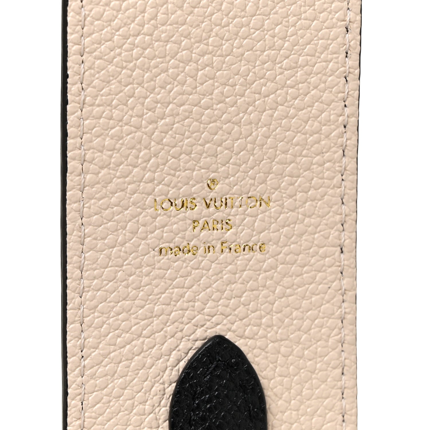 Louis Vuitton Empreinte Monogram Bandouliere Shoulder Strap Black Beige 3 of 6