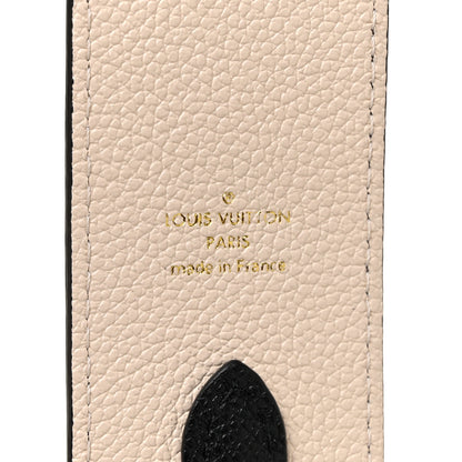 Louis Vuitton Empreinte Monogram Bandouliere Shoulder Strap Black Beige 3 of 6