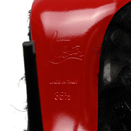 Christian Louboutin Organza Toubootfrou 100 Ankle Booties 35.5 Black 7 of 7