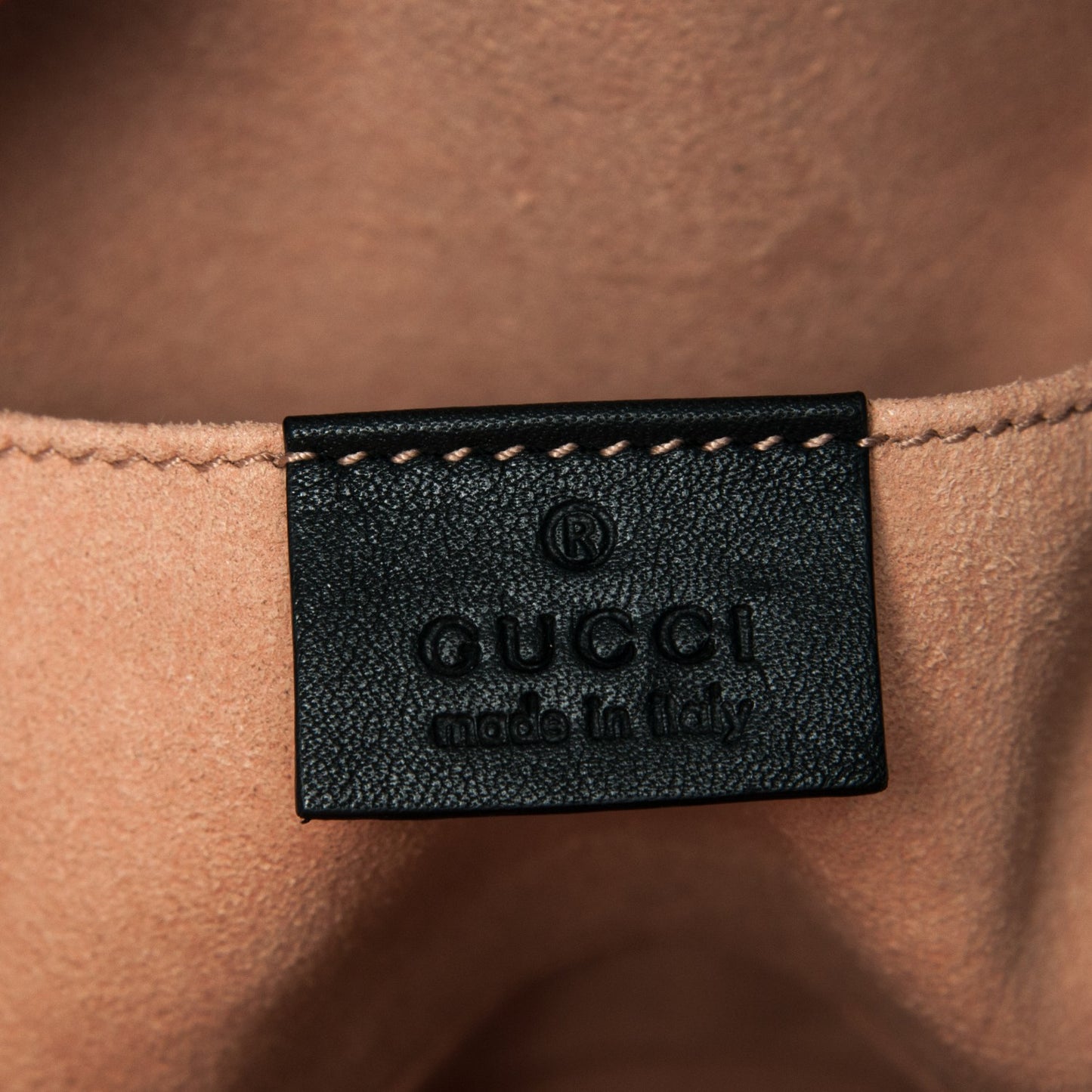 Guccissima Signature Small Camera Bag Black