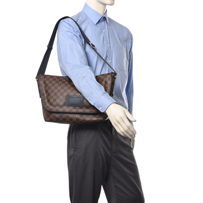 Louis Vuitton Damier Ebene Sprinter MM Cobalt 2 of 9