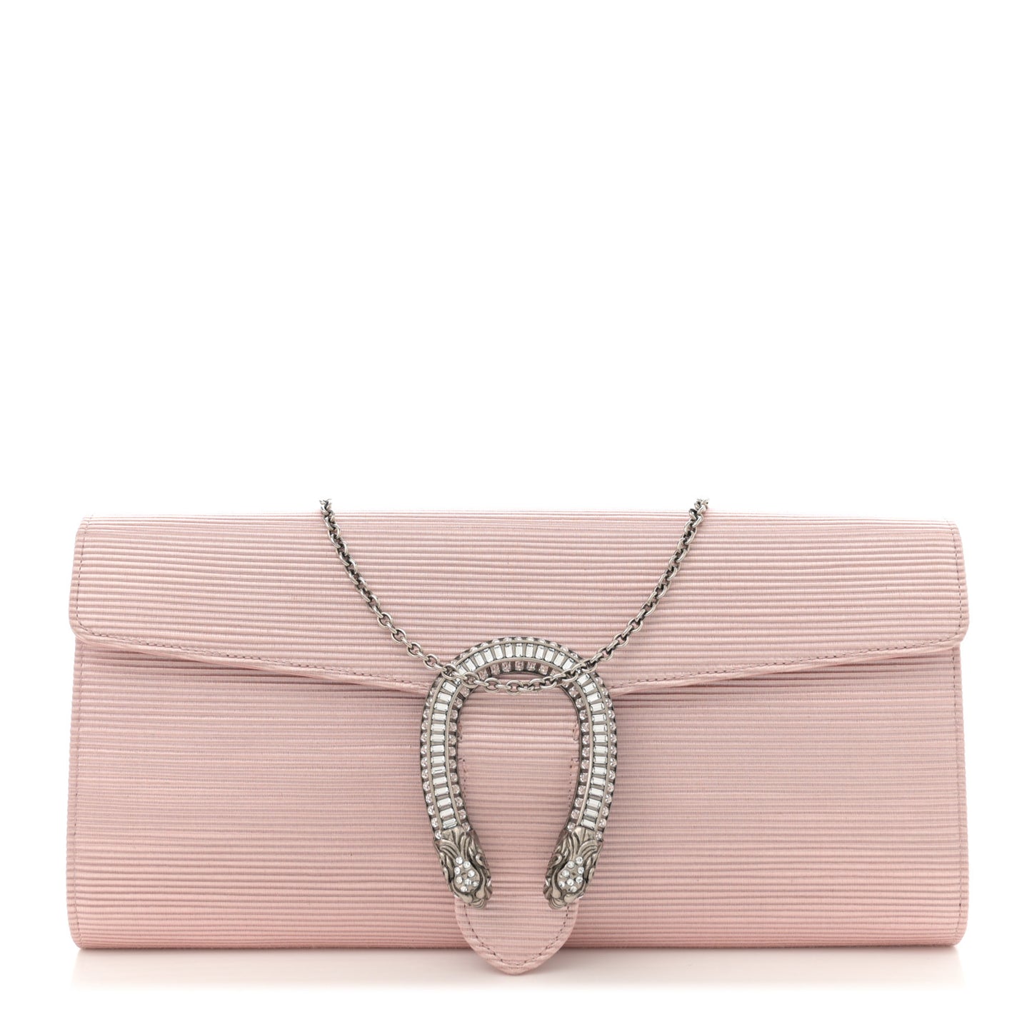 Grosgrain Satin Small Dionysus Shoulder Bag Blush