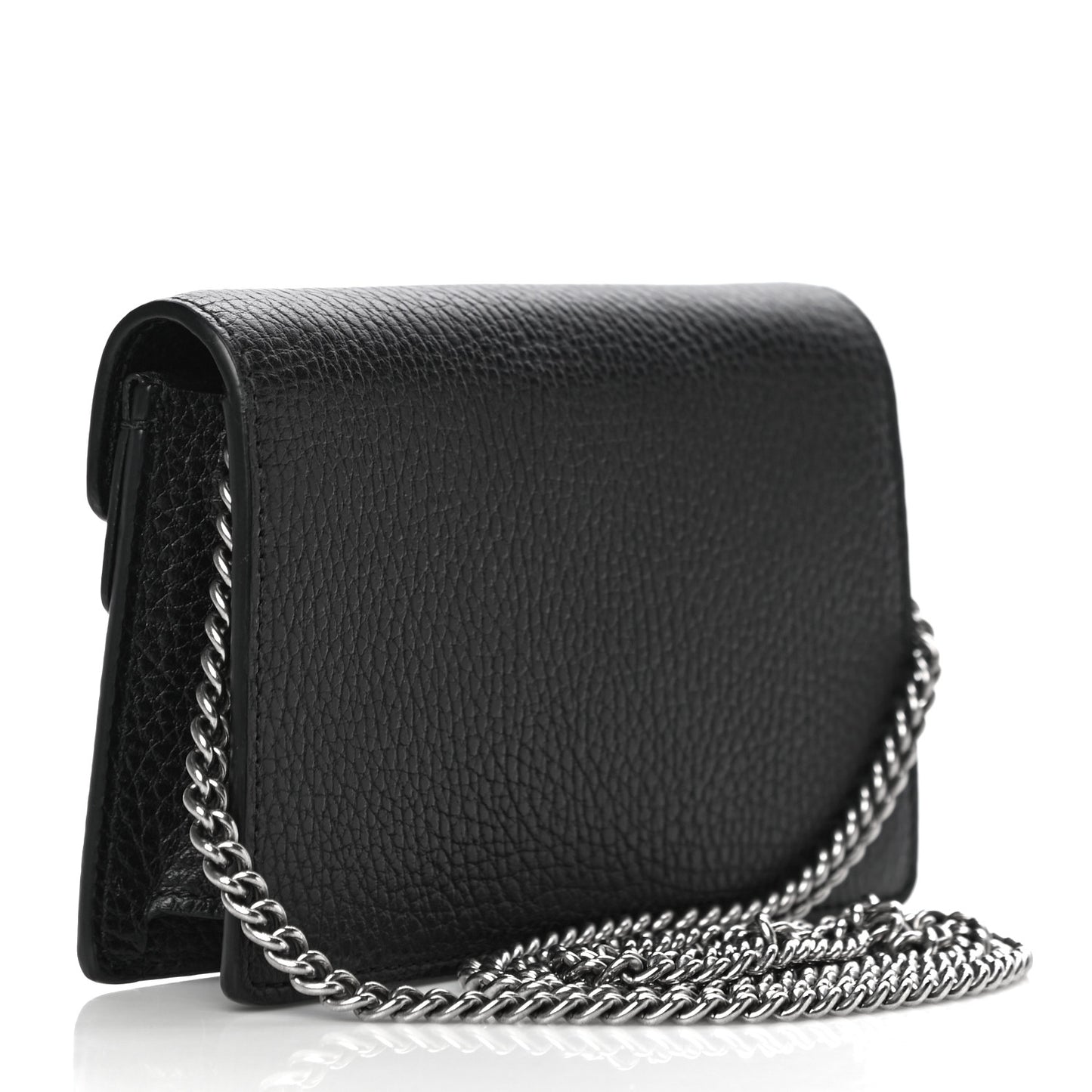 Calfskin Super Mini Dionysus Shoulder Bag Black