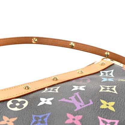 Louis Vuitton Monogram Multicolor Pochette Accessories Black 12 of 14
