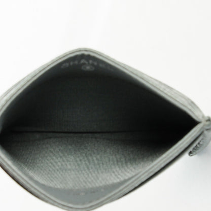 Chanel Caviar Timeless CC Card Holder Grey 4 of 8