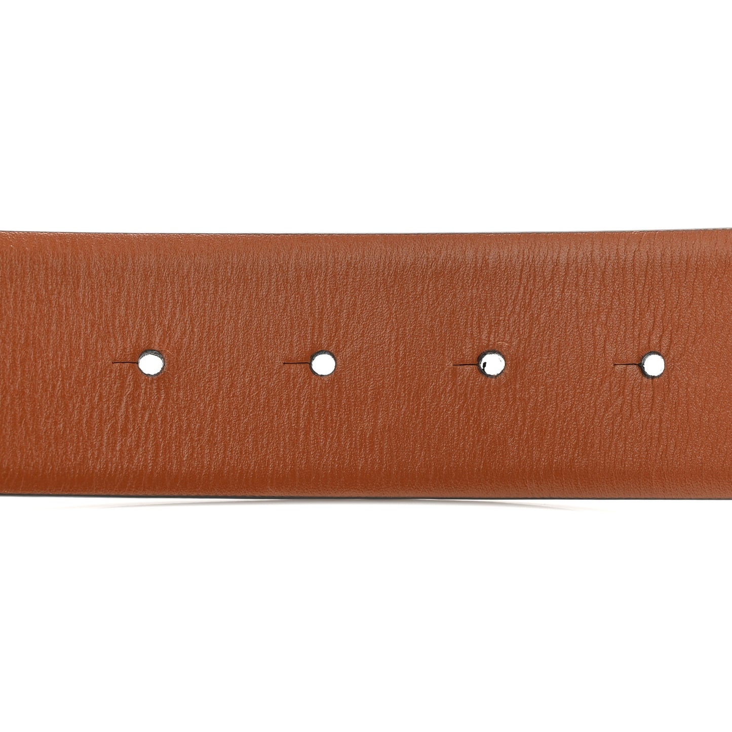 Glossy Calfskin VLogo Reversible 40mm Belt 90 36 Saddle Brown Black