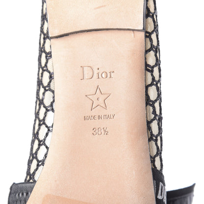 Christian Dior Resille Ribbon Miss J'Adior Ballet Flat 38.5 Black 9 of 10