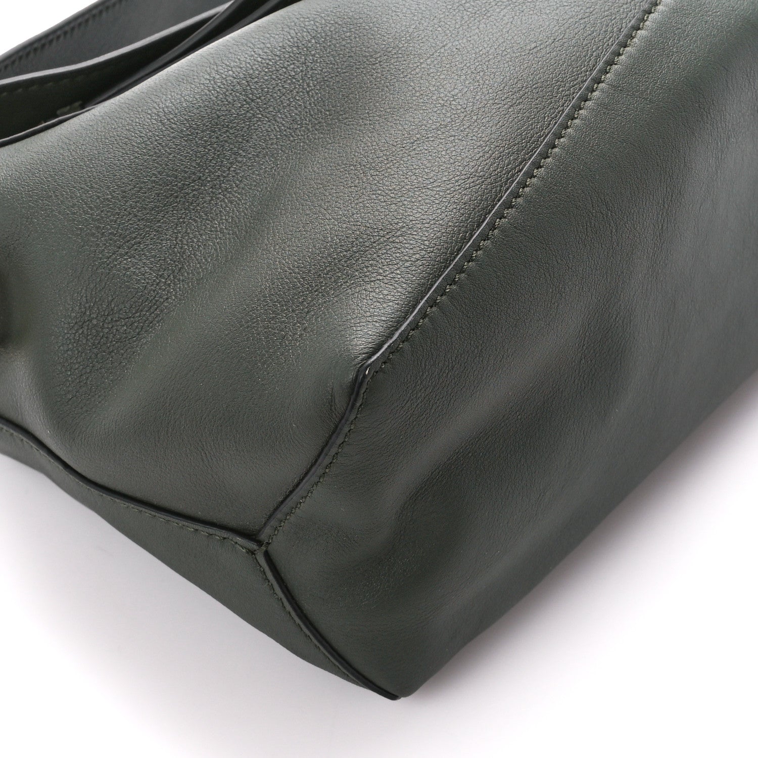Loewe Calfskin Puzzle Hobo Army Green 9 of 10