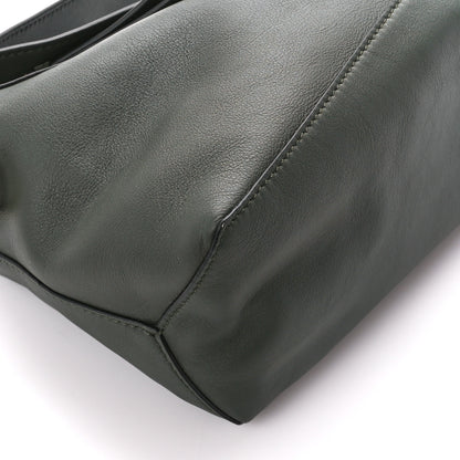 Loewe Calfskin Puzzle Hobo Army Green 9 of 10