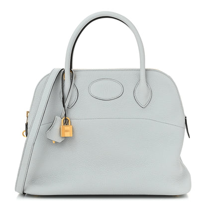 Hermes Taurillon Clemence Bolide 31 Bleu Pale 1 of 11