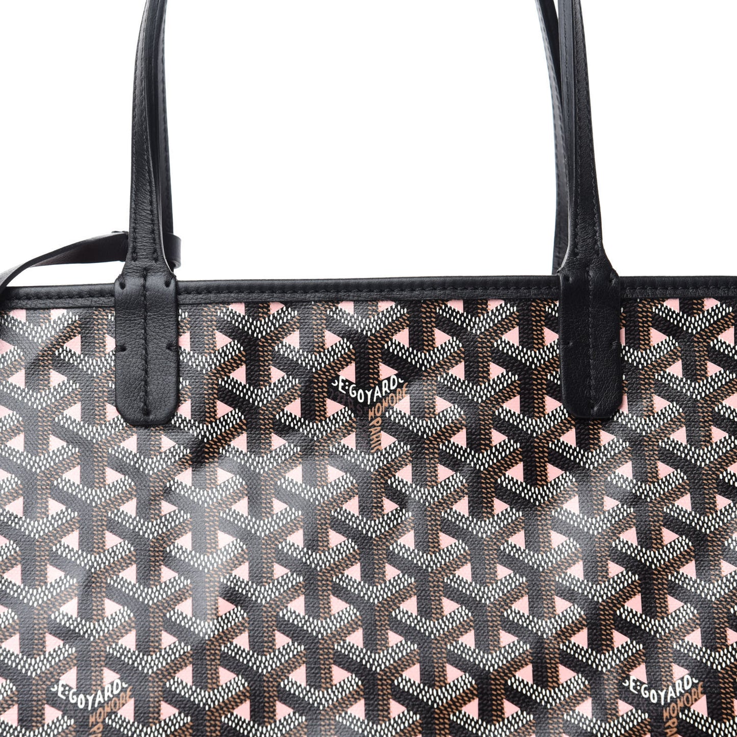 Goyardine Saint Louis Claire Voie PM Black Pink